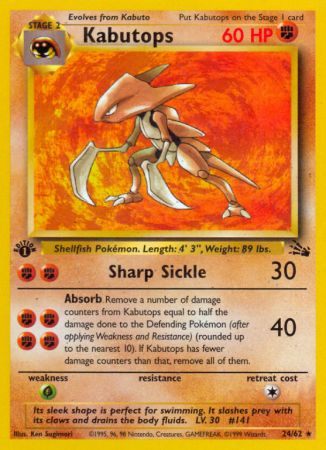 Kabutops 24/62