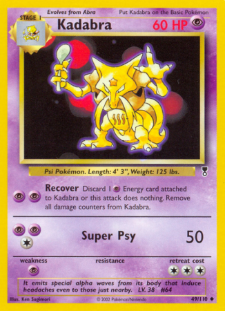 Kadabra 49/110 Other Legendary Collection