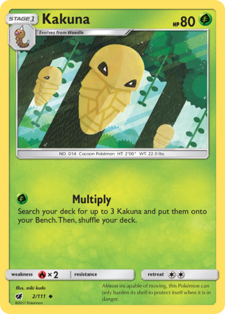 Kakuna 2/111 Sun & Moon Crimson Invasion