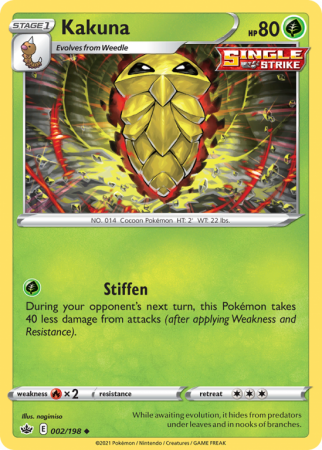 Kakuna 2/198 Sword & Shield Chilling Reign