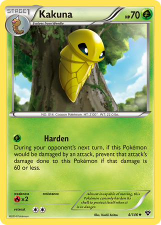 Kakuna 4/146 XY XY