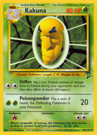 Kakuna 47/130 Base Base Set 2