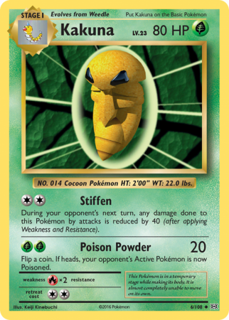 Kakuna 6/108 XY Evolutions