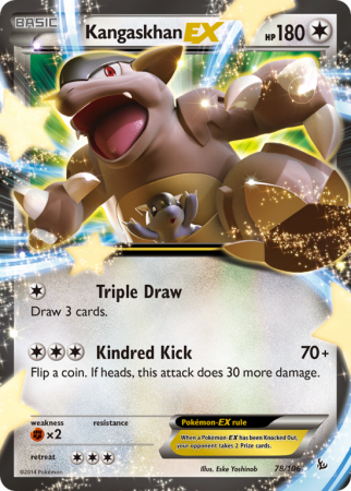 Kangaskhan-EX 78/106 XY Flashfire