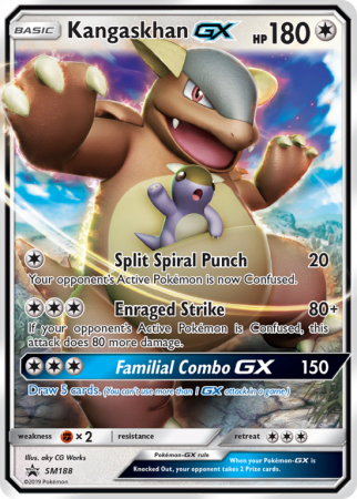Kangaskhan-GX SM188/156 Sun & Moon SM Black Star Promos
