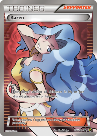 Karen XY177a/183 XY XY Black Star Promos