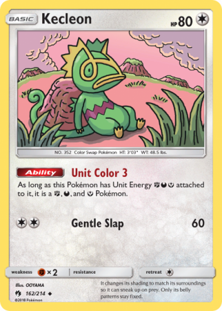 Kecleon 162/214 Sun & Moon Lost Thunder