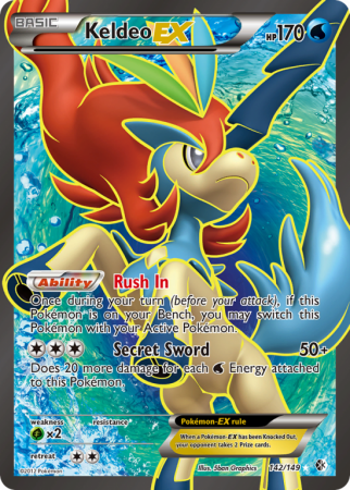 Keldeo-EX 142/149