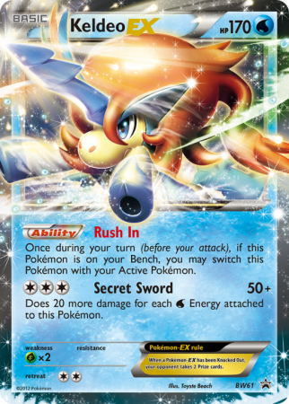 Keldeo-EX BW61/101