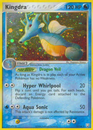 Kingdra 12/109 EX Team Rocket Returns
