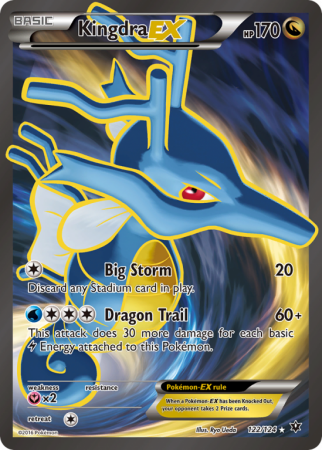 Kingdra-EX 122/124 XY Fates Collide