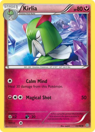 Kirlia 53/98 XY Ancient Origins