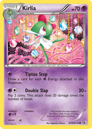 Kirlia RC9/113 Black & White Legendary Treasures