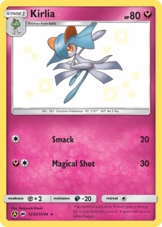 Kirlia SV35/94 Sun & Moon Shiny Vault