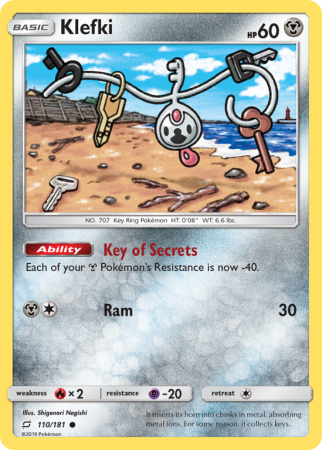 Klefki 110/181 Sun & Moon Team Up