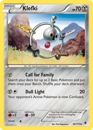 Klefki 66/119 XY Phantom Forces