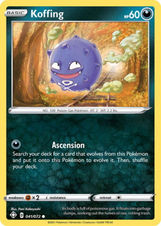 Koffing 41/72 Sword & Shield Shining Fates