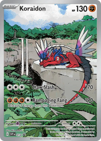 Koraidon 14/14 Scarlet & Violet Scarlet & Violet Black Star Promos