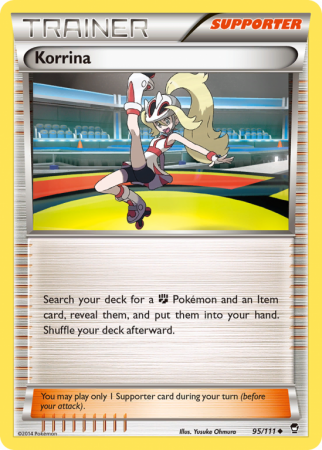 Korrina 95/111 XY Furious Fists