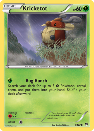 Kricketot 5/122 XY BREAKpoint