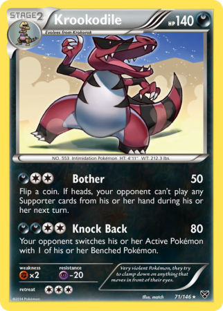Krookodile 71/146 XY XY