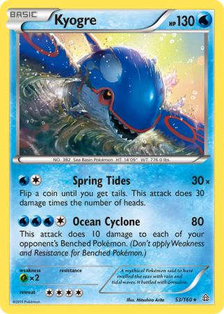 Kyogre 53/160
