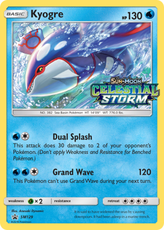 Kyogre SM129/156