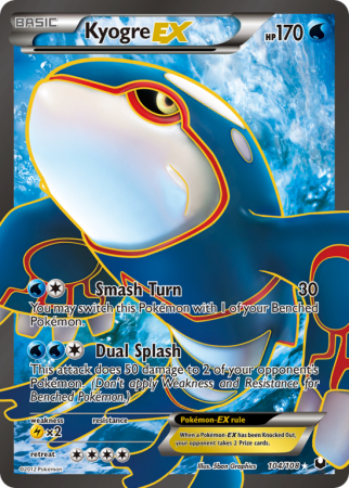Kyogre-EX 104/108