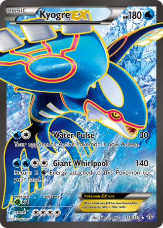 Kyogre-EX 148/160