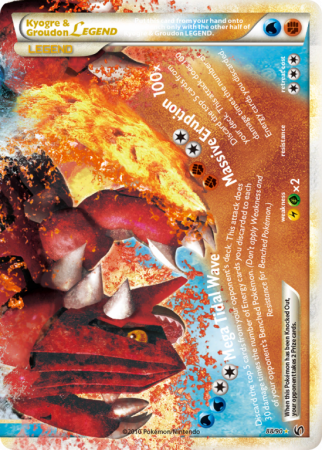Kyogre & Groudon LEGEND 88/90