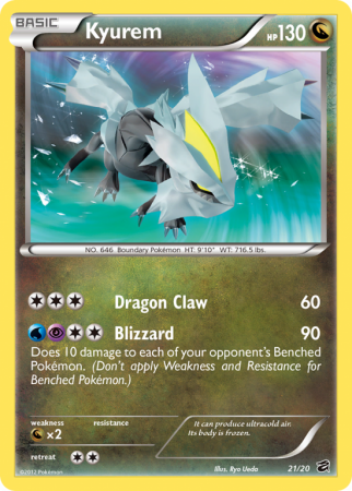 Kyurem 21/20 Black & White Dragon Vault