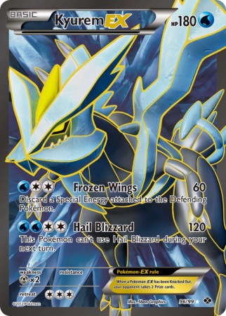 Kyurem-EX 96/99 Black & White Next Destinies