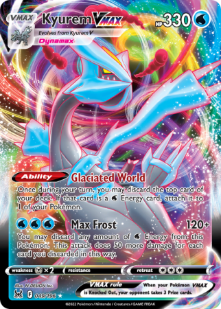 Kyurem VMAX 49/196 Sword & Shield Lost Origin