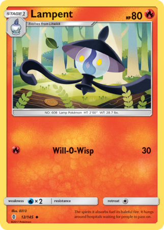 Lampent 12/145 Sun & Moon Guardians Rising