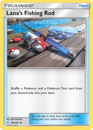 Lana's Fishing Rod 195/236 Sun & Moon Cosmic Eclipse