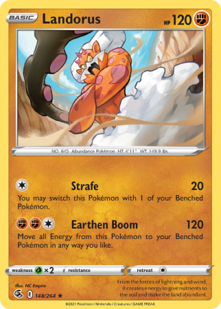 Landorus 148/264 Sword & Shield Fusion Strike