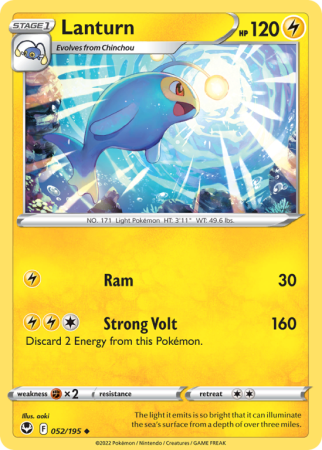 Lanturn 52/195 Sword & Shield Silver Tempest