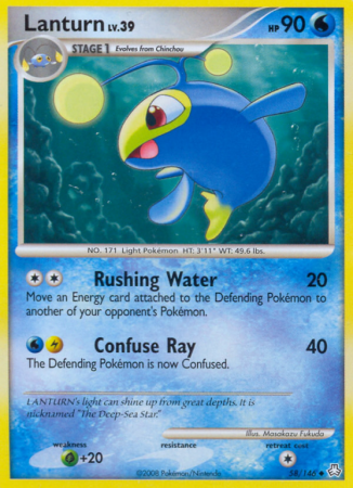 Lanturn 58/146 Diamond & Pearl Legends Awakened