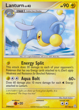 Lanturn 59/146 Diamond & Pearl Legends Awakened