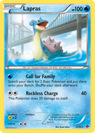 Lapras 25/99