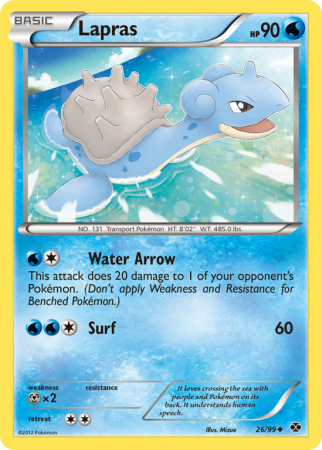 Lapras 26/99