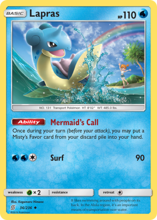 Lapras 36/236
