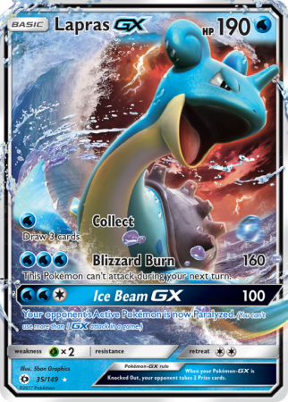 Lapras-GX 35/149 Sun & Moon Sun & Moon