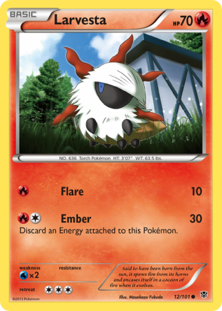 Larvesta 12/101 Black & White Plasma Blast