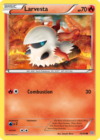 Larvesta 16/98 XY Ancient Origins