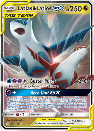 Latias & Latios-GX 113/181