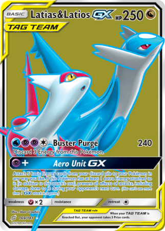 Latias & Latios-GX 169/181