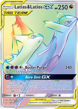Latias & Latios-GX 190/181