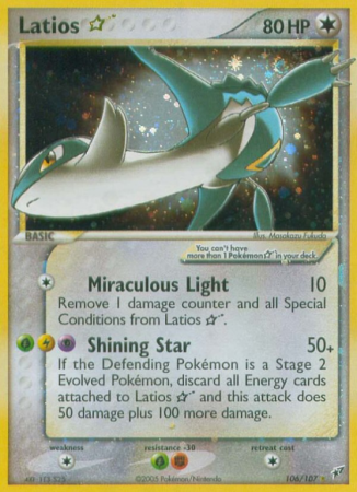 Latios Star 106/107