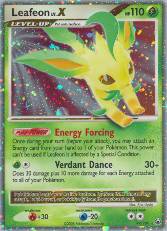 Leafeon LV.X 99/100 Diamond & Pearl Majestic Dawn